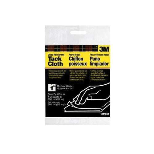 3M 03192-10132NA Tack Cloth Single Ply (17 Inch x 36 Inch)
