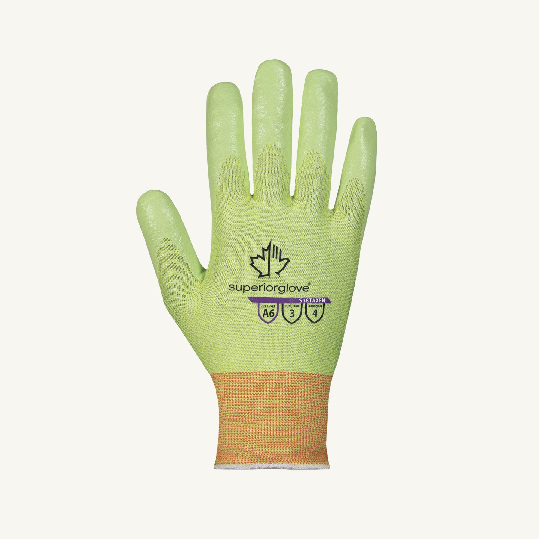 Superior Glove STACXPURT-9 - TenActiv Cut Resistant Gloves, PU Palm Coating - La