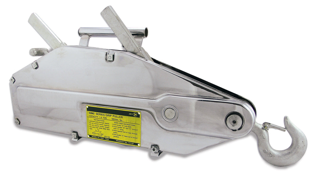 Grip Puller Jet SGP75A 3/4 Ton Sumo Series Grip Puller Heavy Duty (Without Cable)