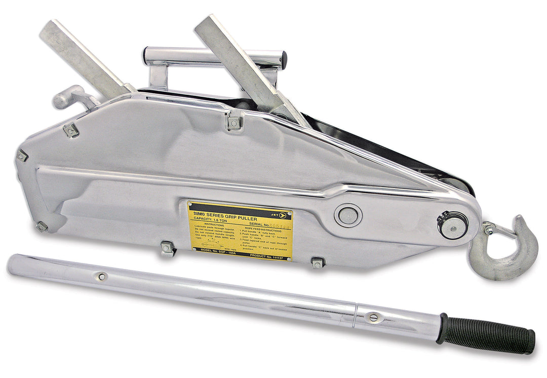 Grip Puller Jet SGP150A 1-1/2 Ton Sumo Series Grip Puller Heavy Duty (Without Cable)