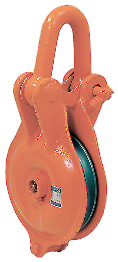 Blocks Jet 131104 4 Inch Single Sheave Painted Yarding Block