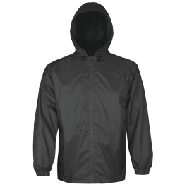 Viking BT Elements 240B-XS  ~  Unisex Waterproof Hooded Jacket in Black (X-Small) - Ariba Safety