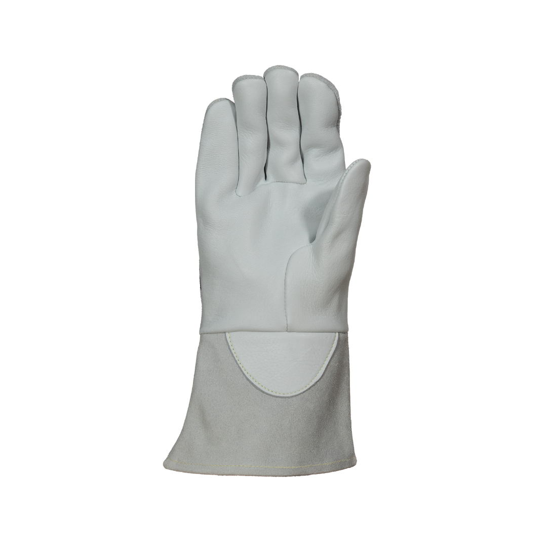 Reusable Gloves Superior Glove 305GEXXL Premium Gold Elk-Skin Sewn TIG Welding Gloves with Split Cuff (2X-arge)