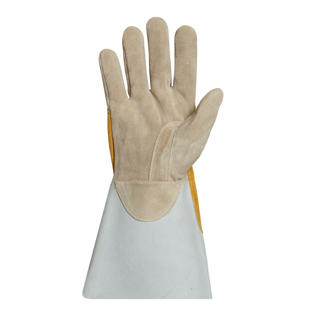 Reusable Gloves Superior Glove 335CBPL Cowgrain leather Tig Welders Kevlar Sewn Gloves with 6 Inch Cuf (Large)