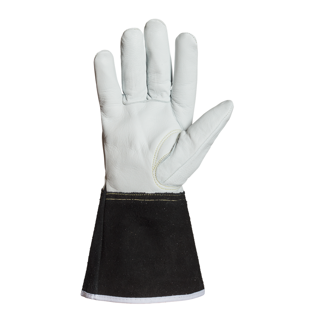 Reusable Gloves Superior Glove 370GFKLXXL Tig Welders Gloves Goatskin leather Kevlar Lined - 4 Inch Split Cuff (2X-Large)
