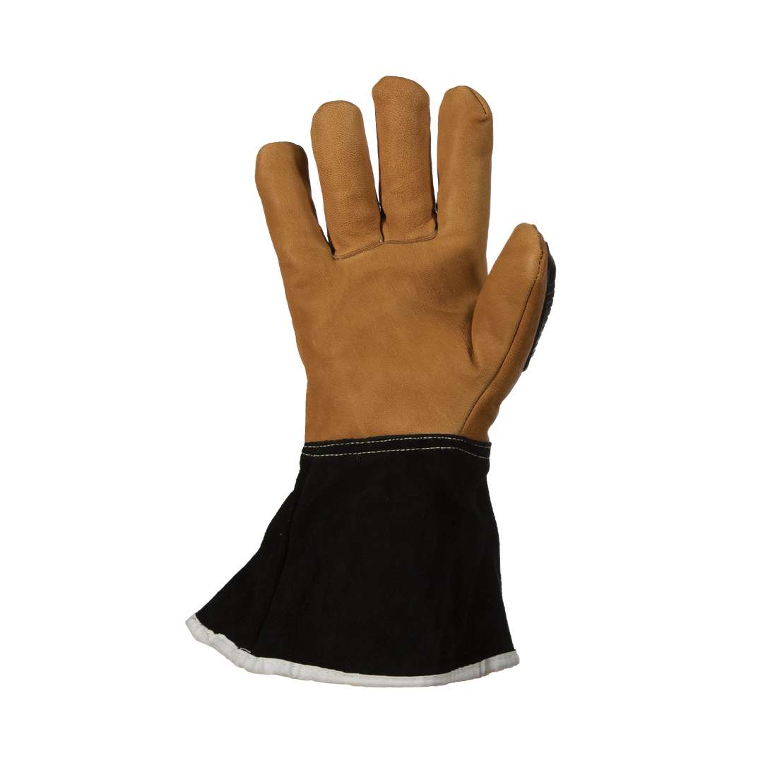 Reusable Gloves Superior Glove 375GTVBXL Double-Weight Winter-Lined Impact-Resistant Goatskin Driver Gloves with Oilbloc (X-Large)