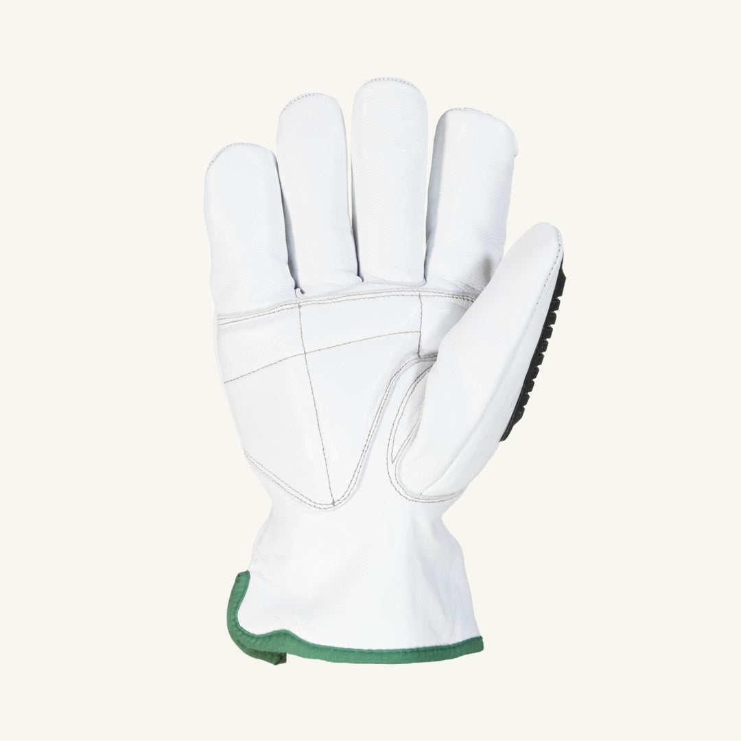Superior Glove 378GKGTVBEXS Glove - Endura Goatskin Blended Kevlar & Thinsulate Lined Tpr Back ANSI A6
