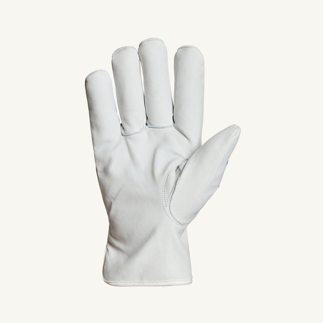 Reusable Gloves Superior Glove 378GKTTLM Goat-Skin Drivers Glove with Keystone Thumb and Thinsulate Lining (Medium)