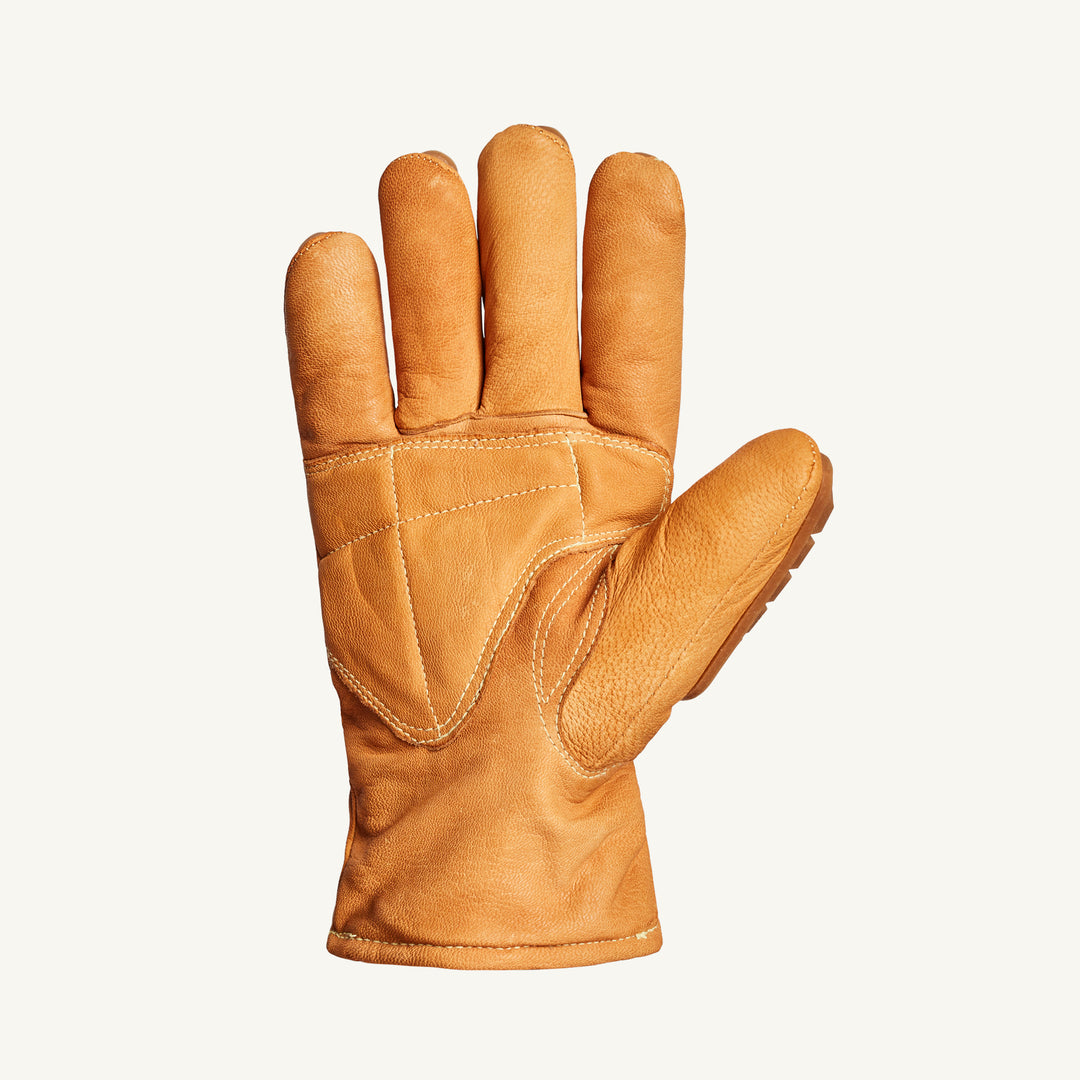 Superior Glove 378KMT4PXS Glove Endura Goatskin Driver Ob Treated Kevlar &Thinsulate Lined Waterproof 4Pro Impact Back