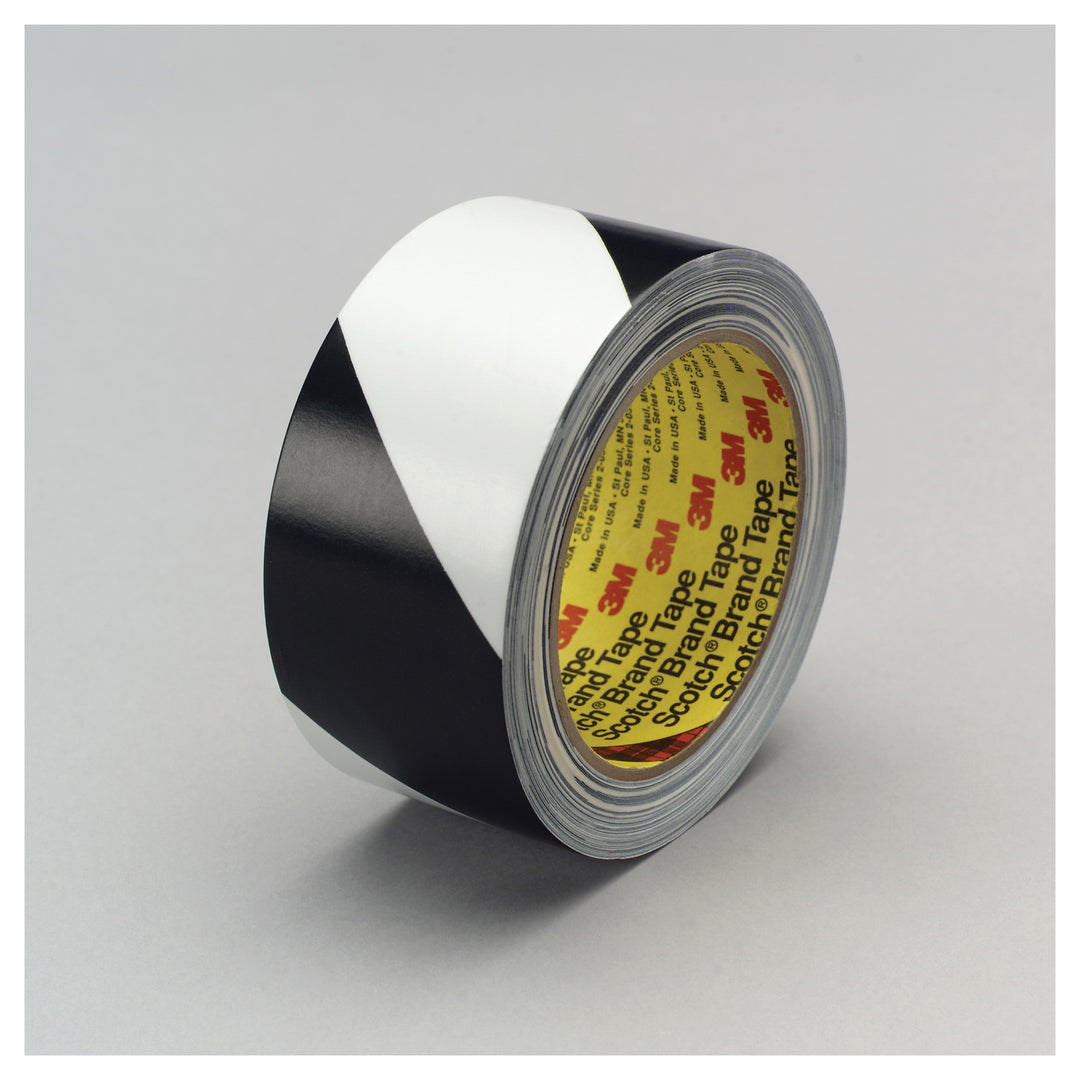 Safety Tapes 3M 5700-3X36 Safety Stripe Tape 5700 Black/White  5.4mil (3 Inch x 36 Yards)