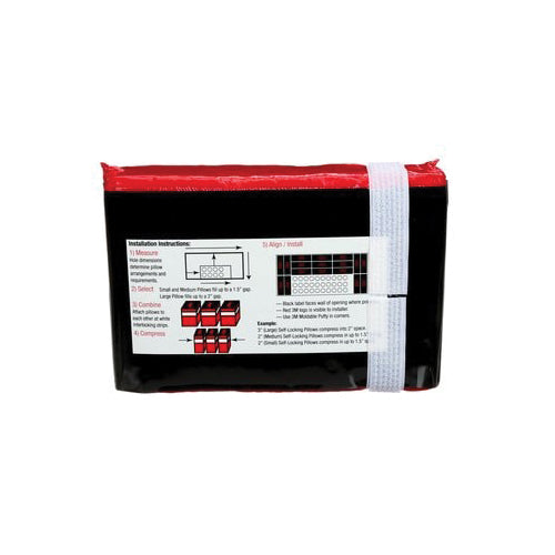 Fire Barriers 3M FB-SLP-369 Fire Barrier Self-Locking Pillows FB369SL Large 3 in X 6 in X 9 in 20 Per Case