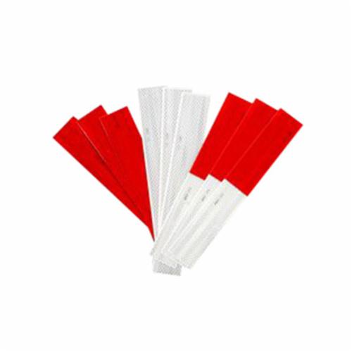 Safety Tapes 3M 983-326-2X12(100) Conspicuity Marking 983-326 ES pre-cut Red/White (2 Inch x 12 Inch)