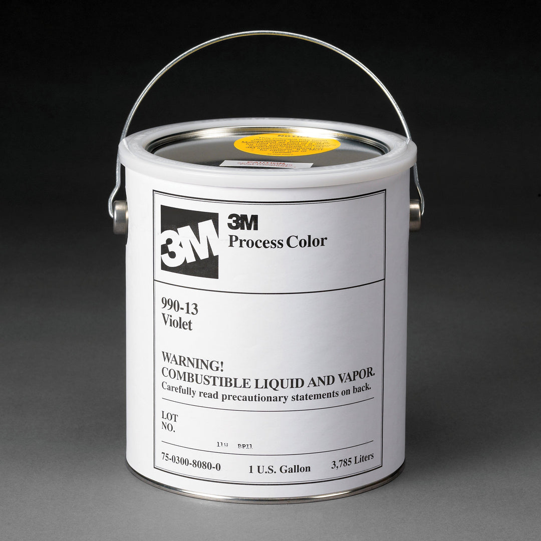 3M 990-13-1GAL 3M Transparent Process Colour, 990-13, violet, 1 gallon (3.8 L) 3M 990-13-1GAL