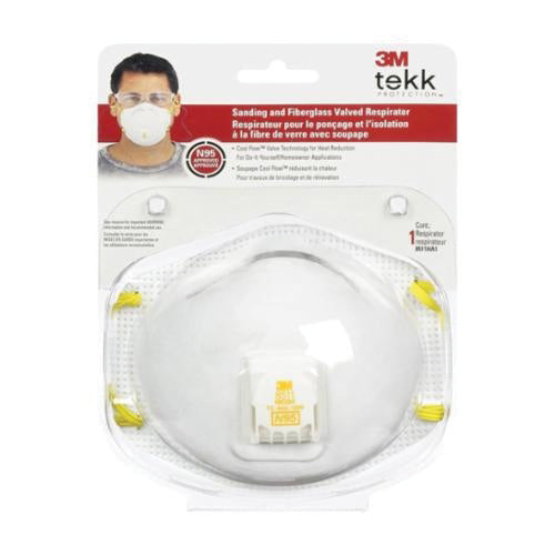 3M 8511HA1-A-C;8511HA1-C-PS 3M Respirator 8511H1-DC-PS Pro Series Sanding & Fibreglass N95 Valved 1/Pack 3M 7100117608
