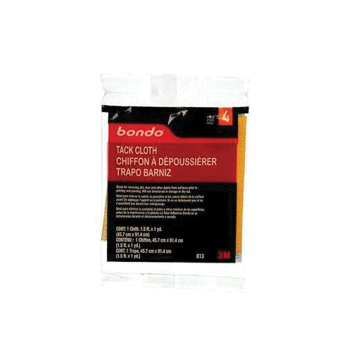 3M B-00813 Bondo Tack Cloth 813 36 IN X 18 IN (91.4 CM X 46 CM)