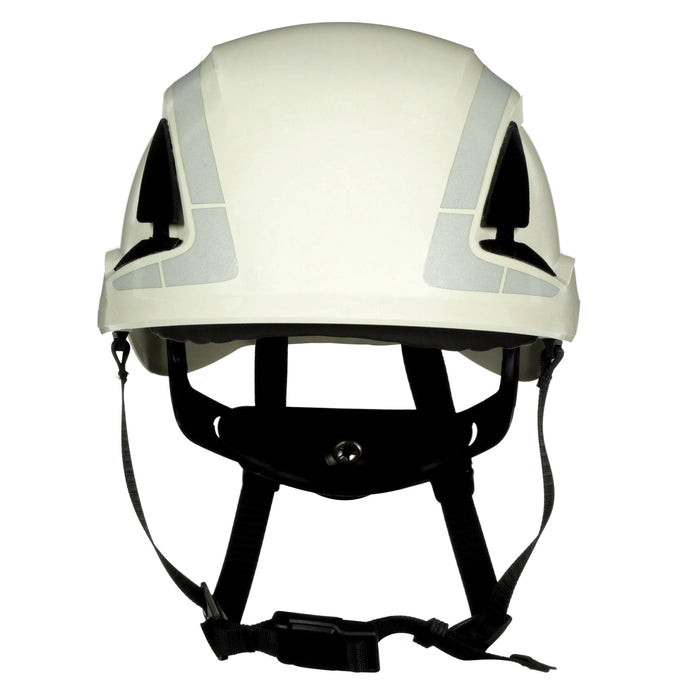 3M X5001X-ANSI 3M SecureFit X5000 Series Safety Helmet X5001X-ANSI White with Scotchlite Reflective Material 4/Case 3M 7100175554