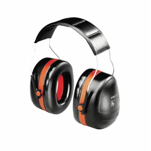 Communications 3M H10A Peltor Optime 105 Over-The-Head Earmuffs Red/Black