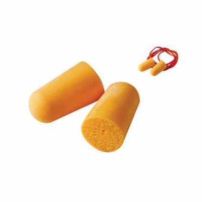 Uncorded Ear Plugs 3M 1100 Uncorded Tapered Foam Earplugs, 1100, Orange, 200 Individually Packaged Pairs