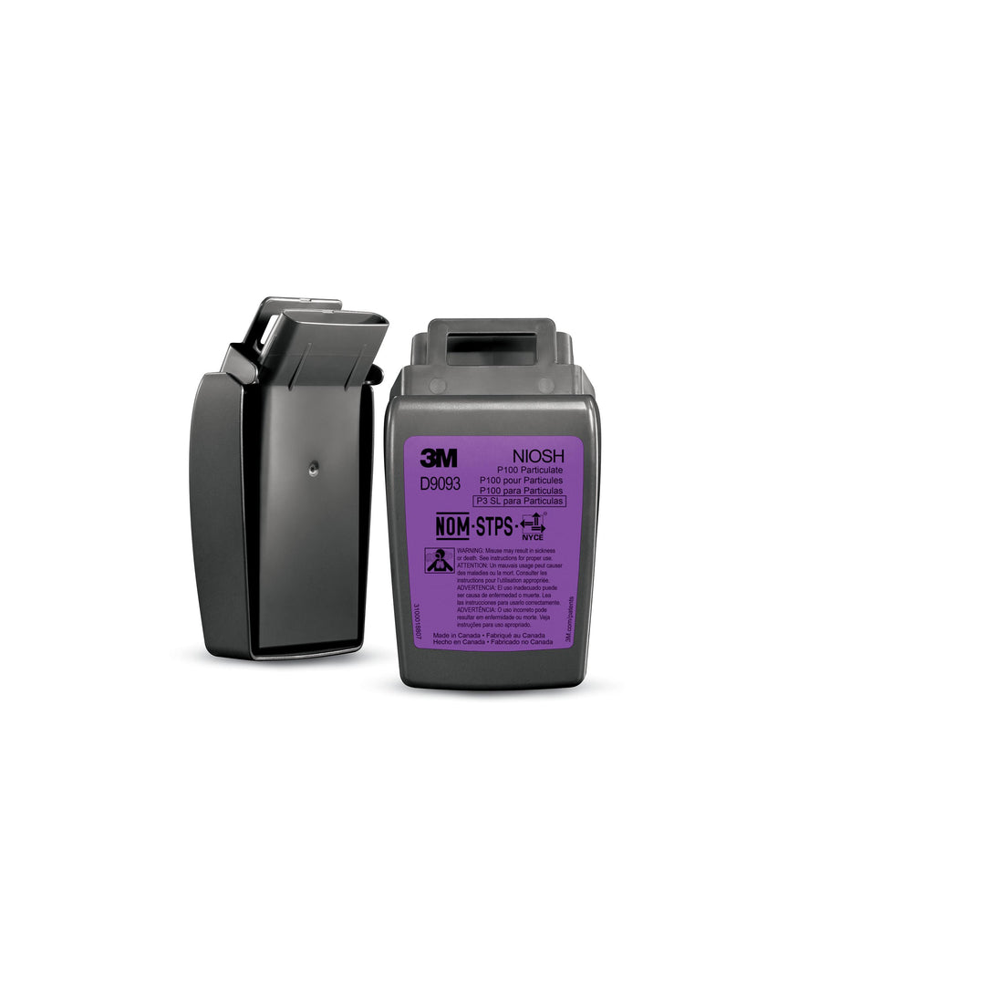 3M D9093 3M Secure Click Hard Case P100 Particulate Filter D9093 60/Case (30 Pais) 3M 7100206894