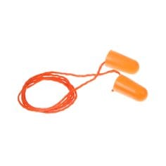 Corded Ear Plugs 3M 1110 Corded Foam Earplug, 1110, orange