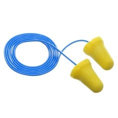 Corded Ear Plugs 3M 312-1222 E-A-R E-Z-Fit Corded Earplugs Yellow