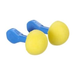 Uncorded Ear Plugs 3M 321-2100 E-A-R Express Pod Plugs Uncorded Earplugs Yellow/Blue