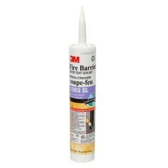 Fire Barriers 3M 1003SL-10.1OZ Fire Barrier Water Tight Sealant 1003 Sl 10.1 Fl. Oz