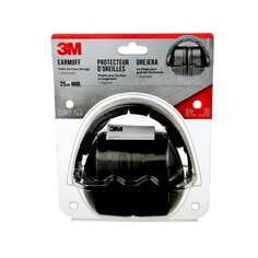 3M 90563H1-DC 3M Folding Earmuff 90563H1-DC 25 dB NRR Black 1/Pack 5/Case 3M 7100153691