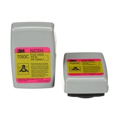 Cartridge Filters 3M 7093CB Hy Disc Rollogen Flouride Cartridge / Filter P100