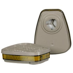 3M 6007 3M Mercury Vapour Organic Vapour and Acid Gas Cartridge 6007 60/Case 3M 7100198706