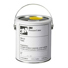 3M 990-04-1GAL 3M Transparent Process Colour, 990-04, yellow, 1 gallon (3.8 L) 3M 990-04-1GAL