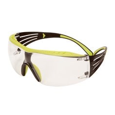 3M SF401XAF-GRN 3M SecureFit Protective Eyewear 400 Series, SF401XAF-GRN, Clear Anti-Fog Lens, Green/Black 3M SF401XAF-GRN