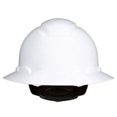3M H-801SFR-UV 3M SecureFit Full Brim Hard Hat H-801SFR-UV White 4-Point Pressure Diffusion Ratchet Suspension with UVicator 20/Case 3M 7100240027