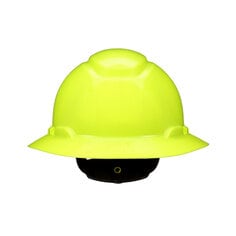 3M H-809SFR-UV 3M SecureFit Full Brim Hard Hat H-809SFR-UV Hi-Vis Yellow 4-Point Pressure Diffusion Ratchet Suspension with UVicator 20/Case 3M 7100240034
