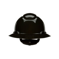 3M H-812SFR-UV 3M SecureFit Full Brim Hard Hat H-812SFR-UV Black 4-Point Pressure Diffusion Ratchet Suspension with Uvicator 20/Case 3M 7100240039