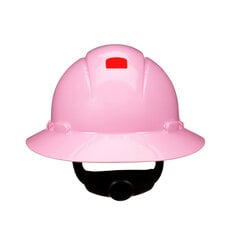 3M H-813SFR-UV 3M SecureFit Full Brim Hard Hat H-813SFR-UV Pink 4-Point Pressure Diffusion Ratchet Suspension with Uvicator 20/Case 3M 7100240041
