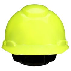 3M H-709SFR-UV 3M SecureFit Hard Hat H-709SFR-UV Hi-Vis Yellow 4-Point Pressure Diffusion Ratchet Suspension with UVicator 20/Case 3M 7100239991