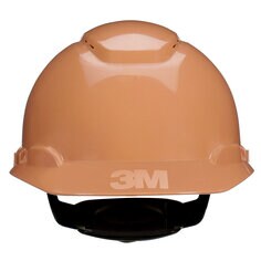 3M H-711SFV-UV 3M SecureFit Hard Hat H-711SFV-UV Tan Vented 4-Point Pressure Diffusion Ratchet Suspension with Uvicator 20/Case 3M 7100239997