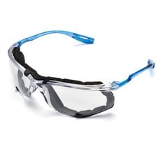 Safety Glasses 3M 11872-00000-20 Virtua Cord Control System Protective Eyewear 11872 Clear Anti-Fog Lens Foam Gasket