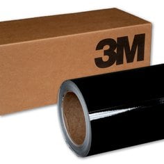 Graphic Film 3M 680CR-85-48X10 Removable Reflective Graphic Film With Comply Adhesive 680CR-85 Black (48 Inch x 10 Yards)