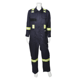 Viking Firewall 4057912002XLT  ~  Firewall FR Striped Coveralls 9 oz. - Ariba Safety