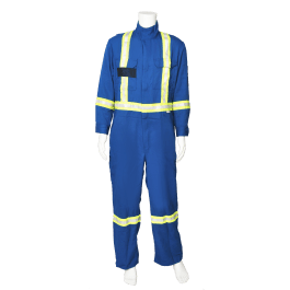 Viking Firewall 4066512002XLT  ~  Firewall FR CXP Nomex CSA Striped Coveralls - Ariba Safety