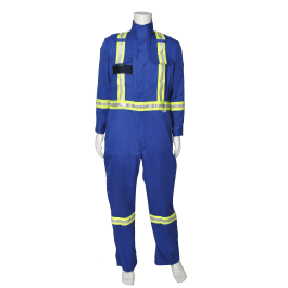 Viking Firewall 406771200XSR  ~  Firewall FR CSA Striped Coveralls 7 oz. - Ariba Safety