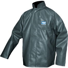 Viking Journeyman 4110J-4XL  ~  Industrial Oil Resistant Jacket in Green - 0.45mm (4X-Large) - Ariba Safety