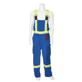 Viking Firewall 416661200M  ~  Firewall FR CXP Nomex IIIA CSA Striped Bib Overalls - Ariba Safety
