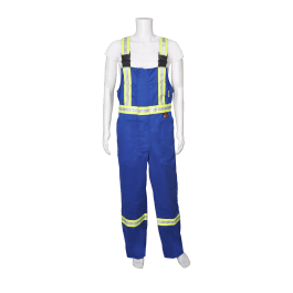 Viking Firewall 416791200M  ~  Firewall FR CSA Striped Bib Overalls - Ariba Safety