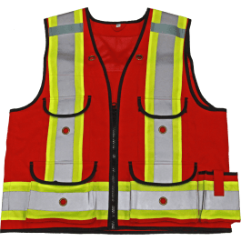 Viking 4915R-XXXL  ~  All-Trades 1000D Surveyor Safety Vest - Ariba Safety