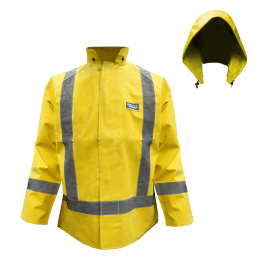 Viking Miner 49er 5200J-XXXL  ~  Heavy-Duty Mining Jacket in Yellow (3X-Large) - Ariba Safety