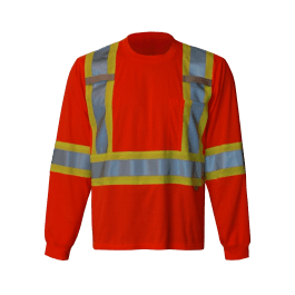 Viking 6010O-XXXXL  ~  Safety Long Sleeve Shirt - Ariba Safety