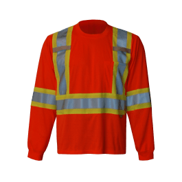 Viking 6010O-L  ~  Safety Long Sleeve Shirt - Ariba Safety